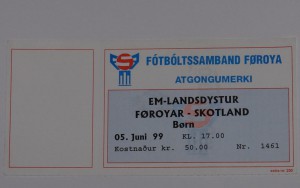 faroes v scotland 1999