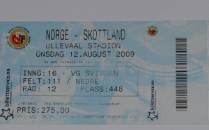 norway v scotland 2009