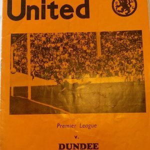 dundee united v dundee 1981