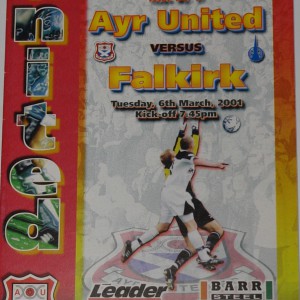 ayr united v falkirk 2001