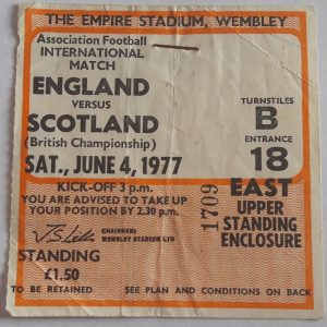 Image result for england v scotland 1977 images