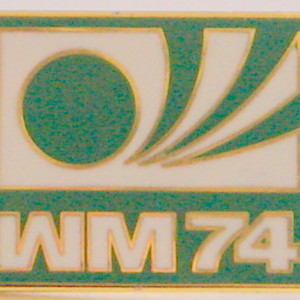 74 world cup badge