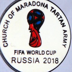 church of maradona badge