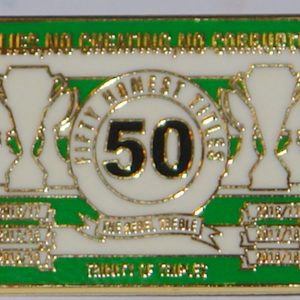 celtic 50 titles badge