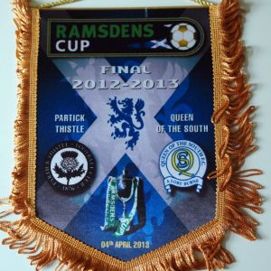 partick thistle v queen of the south pennant